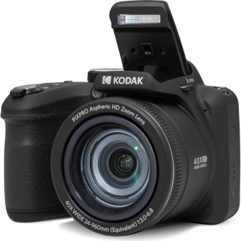 Фотоаппарат Kodak AZ405 Black, 40-х опт зум, 20Мп, стабилизатор, питание АА