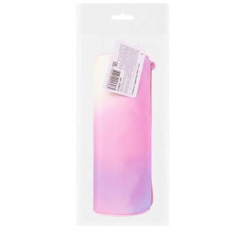 Пенал-тубус BRAUBERG, с эффектом Soft Touch, мягкий, "Rainbow Cloud", 22х8 см, 229013