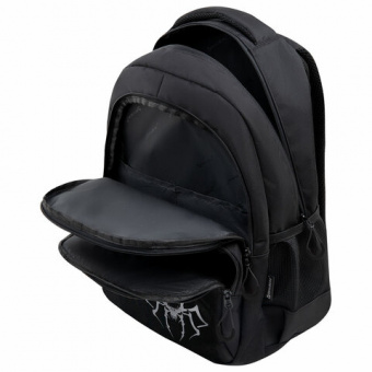 Рюкзак BRAUBERG CONCEPT универсальный, 2 отделения, светоотражающий принт, "Gray Spider", 45х30х18 с