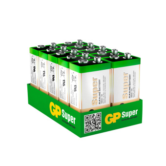 Батарейка крона (6LR61) GP Super (10 штук в упаковке)