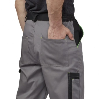 Брюки рабочие летние муж. л27-БР св-сер/сер 48-50/170-176