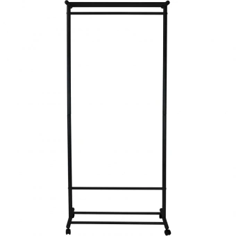 Вешалка МЕ_напольная М 9, колеса, чёрный