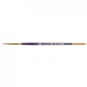 Кисть колонок круглая N 3 KSk_03040 Россия