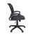 Кресло для оператора EChair-304 черное (ткань/сетка/пластик)