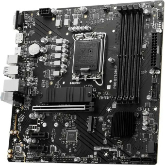 Материнская плата MSI PRO B760M-P DDR5 Socket1700,4xDDR5,PCI-Ex16, 4SATA3