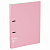 Папка на 2 кольцах Berlingo "Haze" А4, 24мм, 600мкм, D-кольца, с внутр. карманом, розовая, софт-тач