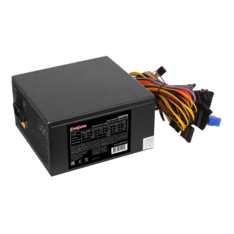 Блок питания ExeGate 550W 550PPX ATX, 14cm fan, black (EX282073RUS)