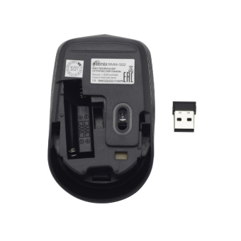 Мышь компьютерная RITMIX RMW-502 BLUE 1200 dpi, 3кн (80000934)