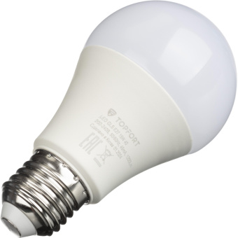 Лампа светодиодная Topfort E27 15W 4000K груша