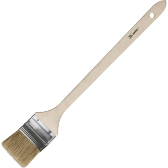 Кисть радиаторная 63 мм (2,5) натуральная щетина дер. ручка MTX 83849