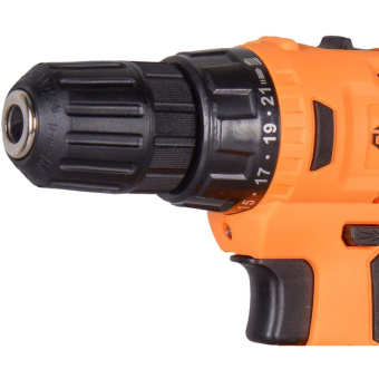 Дрель-шуруповерт безударная аккумуляторная Вихрь ДА-14Л-2KА 14.4 В Li-ion 2 АКБ 1.5 Ач+ЗУ (72/14/20)