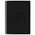 Тетрадь общая Attache Selection Квадрат Black 165x220 мм 48л клетка скрепка