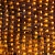Гирлянда светодиодная Сеть 288 LED, 2х1,5м, черный ПВХ,ТЕПЛЫЙ БЕЛЫЙ 215-026