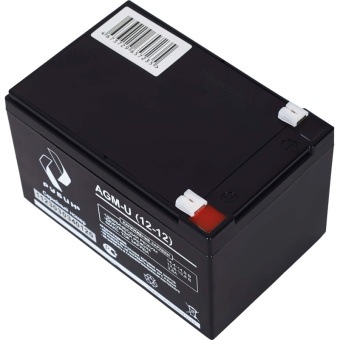 Батарея для ИБП Рубин 12V 12Ah AGM (РЭ-АКБ1212)