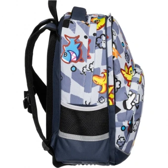 Рюкзак Комус Класс Стикеры, 2 отд, эргон