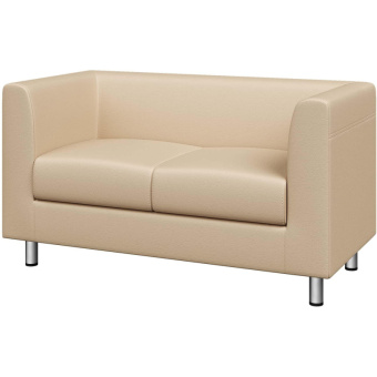 Диван MV_ДОМИНО 2-М (Dm2-2) к/з Or12/Ec3028 бежевый