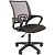 Кресло офисное Easy Chair 304 LT серое/черное (сетка/ткань, пластик)