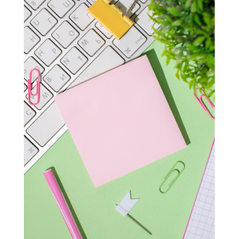 Стикеры Attache Bright colours 76х76 мм пастельные розовые