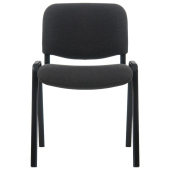 Стул офисный Easy Chair Изо серый (ткань, металл черный)