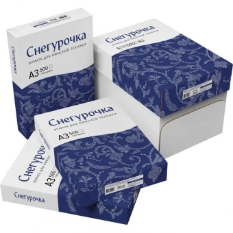 Бумага для офисной техники Снегурочка (А3, марка C, 80 г/кв.м, 500 листов)
