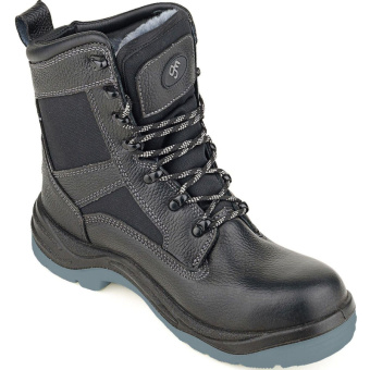 Ботинки рабочие с высоким берцем,  утепленные (мод.26НМ) ПУ/ТПУ с КП (р.37)