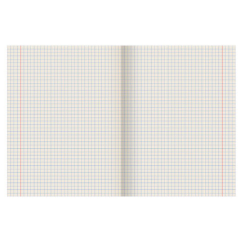 Тетрадь ЗЕЛЁНАЯ обложка 18 л., клетка с полями, офсет №2 ЭКОНОМ, "ПИФАГОР", 104986