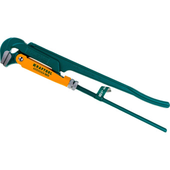 Ключ трубный KRAFTOOL PANZER-90, №2, прямые губки (2734-15 2)