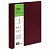 Папка на 4 кольцах СТАММ "Диагональ" А4, 40мм, 700мкм, пластик, гранат
