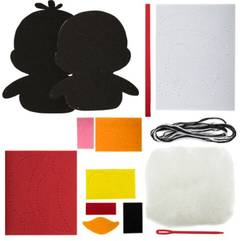 Набор для шитья игрушки из фетра "Пингвин", ЮНЛАНДИЯ, 664731