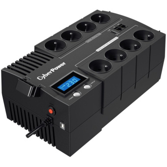 ИБП CyberPower BR700ELCD, Line-Interactive, 700VA/420W, 8 Schuko