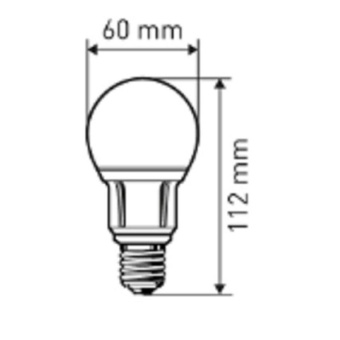 Лампа светодиодная ЭРА,13Вт,цок.E27,2700К,ст.колба,арт.A65-13W-827