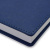 Ежедневник недатированный Attache Velvet искусственная кожа Soft Touch A5+ 136 листов синий (146х206