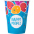 Стакан одноразовый бум односл. 350 мл d-90мм Happy People МИКС  50шт/уп