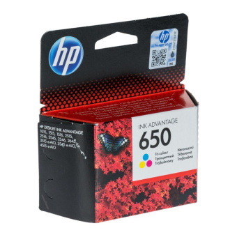 Картридж струйный HP 650 CZ102AE цв. для DJ Ink Advantage 2515/3515