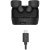 Наушники Defender Twins 639 черный,TWS, PB, Bluetooth (63639)