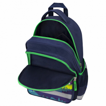 Рюкзак ПИФАГОР SCHOOL, 1 отделение, 3 кармана, "Football match", 38x28х14 см, 273171