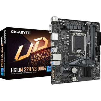 Материнская плата Gigabyte H610M S2H V3 DDR4, 2xDDR4 mATX