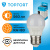 Лампа светодиодная Topfort E27 7W 4000K шар