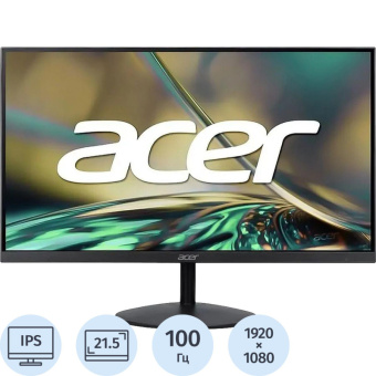 Монитор Acer SA222QEbi(UM.WS2CD.E01)21.45/FHD/IPS/100Hz/250cd/1ms/HDMI