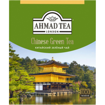 Чай Ahmad Tea китайский зеленый 100 пакетиков