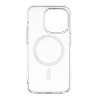 Чехол защитный uBear Real Mag Case  для Iphone 14 Pro, MagSafe, прозрачный