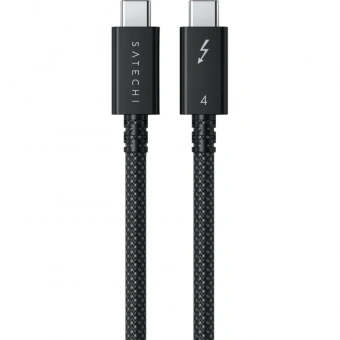 Кабель Satechi Thunderbolt 4 Pro Cable. Длина: 1м. Цвет: черный
