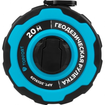 Рулетка геодезическая TOPFORT Master 20 м х 15 мм в прорезин корп (2019129)
