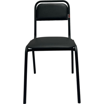 Стул офисный Easy Chair РС42 черный (искусственная кожа, металл)