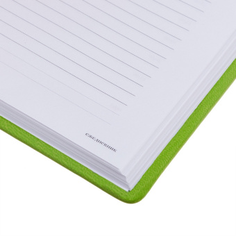 Ежедневник недатированный Attache Velvet искусственная кожа Soft Touch A5+ 136 листов салатовый (146