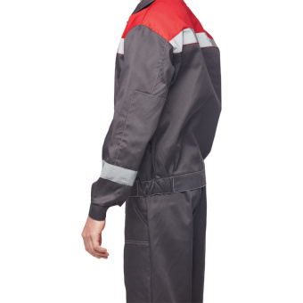 Костюм летний муж. Л20-КБР сер/красн (р.60-62) 170-176 (Арсенал-СП)