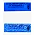 Пломба номерная 22мм х 66мм х 66м синяя, без следа (1000 штука в упаковке)