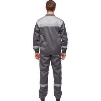 Костюм летний муж. л22-КБР т.сер./св.сер (р.40-42) 158-164