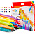 Фломастеры Deli EC10010 ColoRun Вентилируемый 18цв/наб