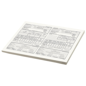 Бланк бухгалтерский типографский "Путевой лист грузового автомобиля с талоном", А4 (198х275 мм), СПА